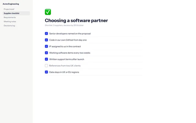 Bespoke vs off-the-shelf software preview