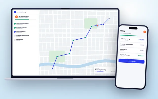 Logistics screenshot